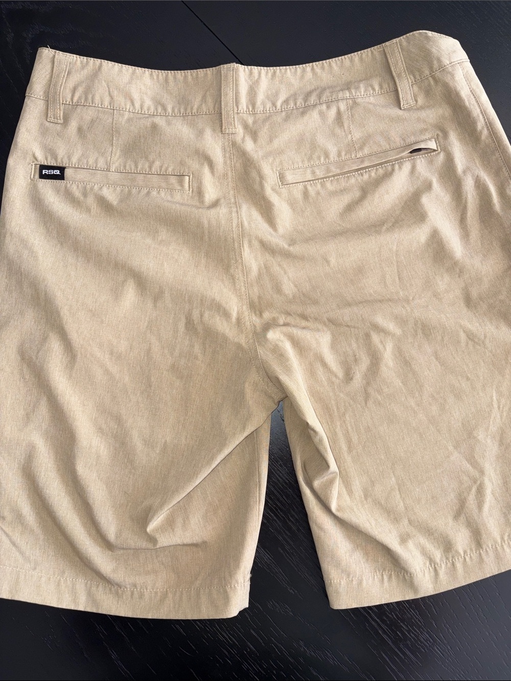 RSQ Men's Flat Front Tan Shorts - size 30